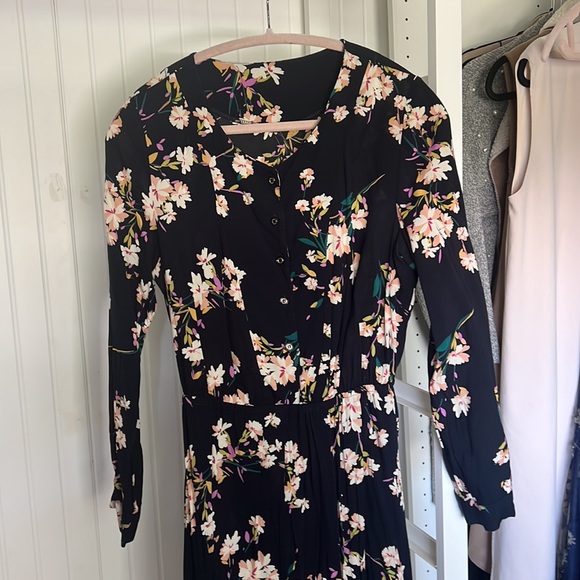 Long sleeve floral maxi dress - Picture 2 of 2